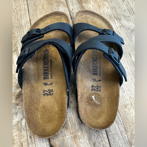 New Birkenstock Salina Birko-flor Black- Women's Size EU 37 US 6 $140 - Picture 8 of 9